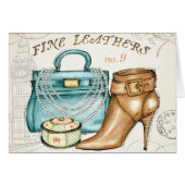 Fine Leather Bag and Shoe (Front Horizontal)