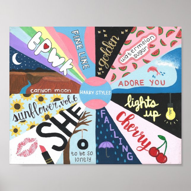 Fine Line Inspired Fan Art Poster (Front)