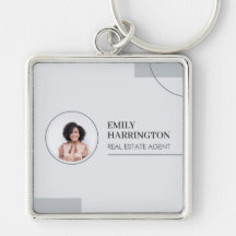 Fine Lines Real Estate Agent Gray