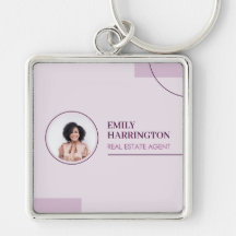 Fine Lines Real Estate Agent Pink
