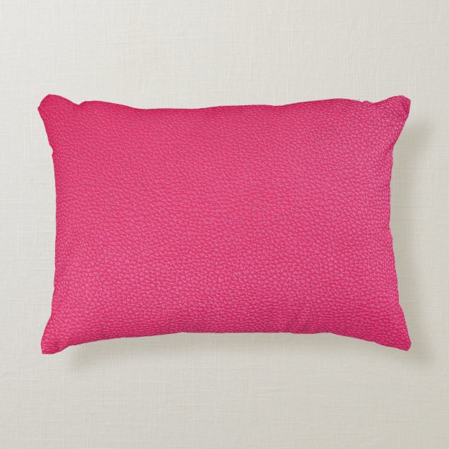Fine Luxury Pink Cloth Texture. Accent Pillow (Front)