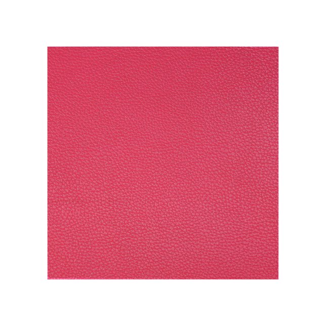 Fine Luxury Pink Cloth Texture. Wood Wall Art (Front)