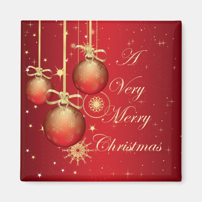 Fine Monogram Cool Cute Girly Retro Floral Magnet (Front)