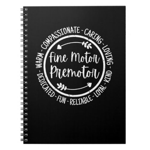 Fine Motor Premotor Occupational Therapy Therapist Notebook