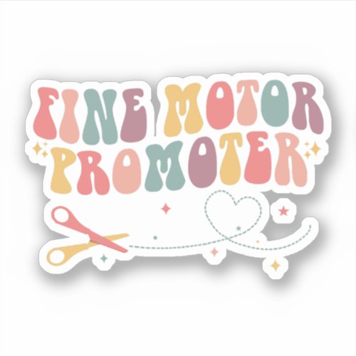 Fine Motor Promoter Occupational Therapy OT Sticker