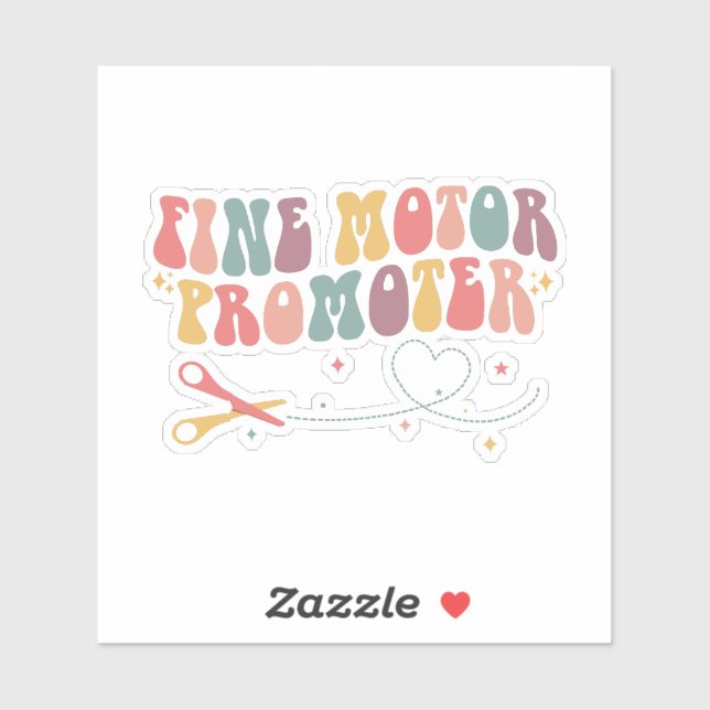 Fine Motor Promoter Sticker (Sheet)