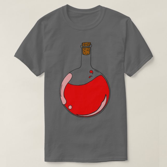 Fine red potion in a boiling flask T-Shirt (Design Front)