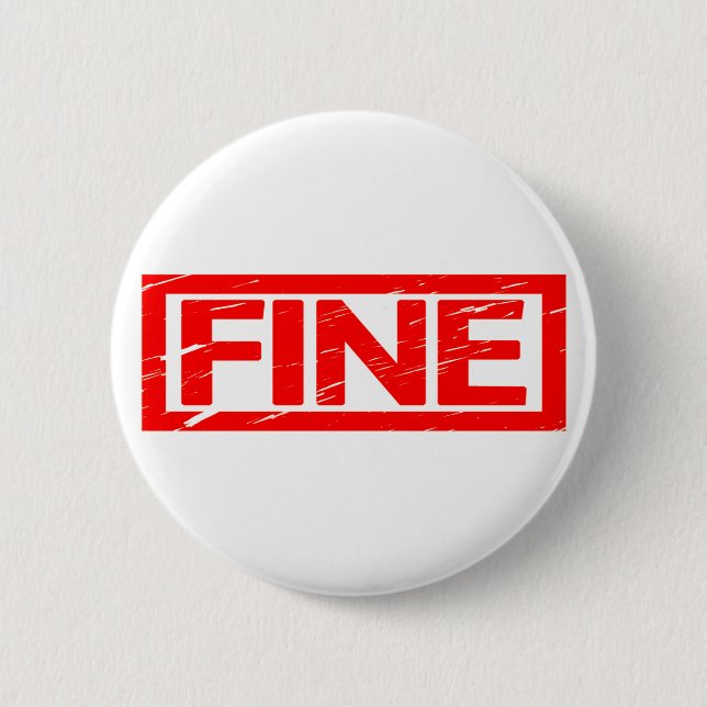 Fine Stamp Button (Front)