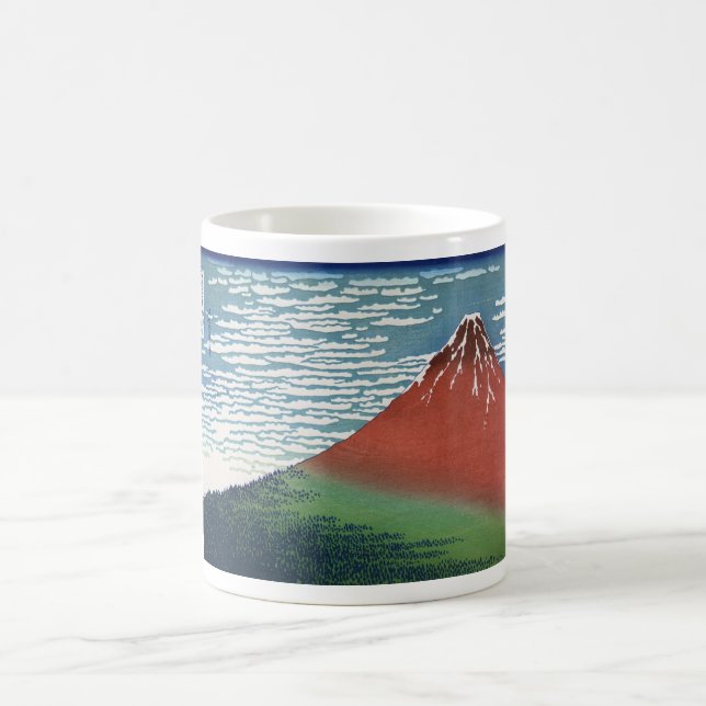 Fine Wind, Clear Morning Coffee Mug (Center)
