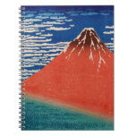 Fine Wind, Clear Morning (Red Fuji) Notebook
