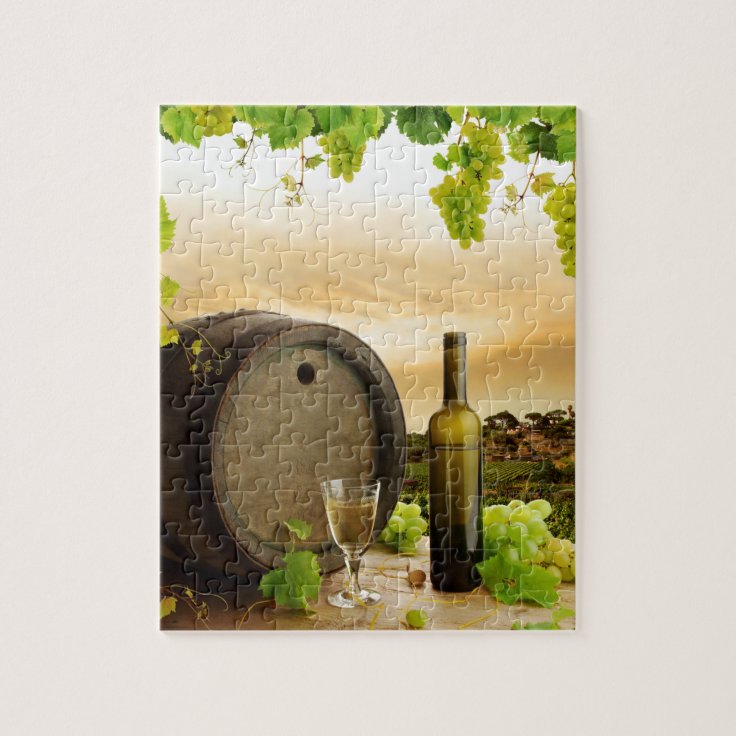 Fine Wine Jigsaw Puzzle Zazzle