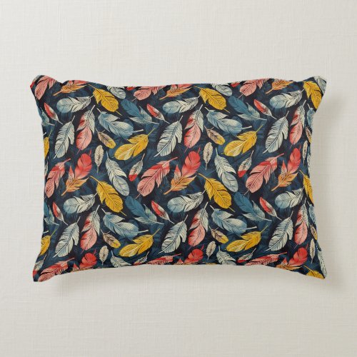 Finely Feathered Accent Pillow