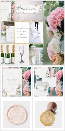Finely Flourished Wedding Theme