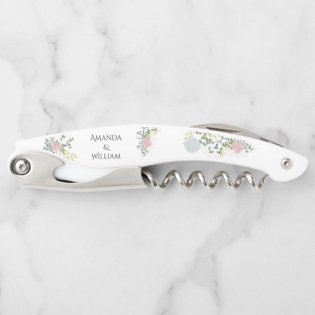 Finely flourished wedding waiter's corkscrew (Front)
