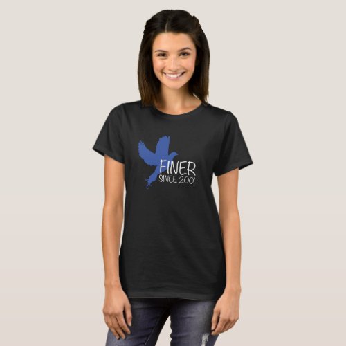 Finer since 2001 Zeta Phi Beta Shirt