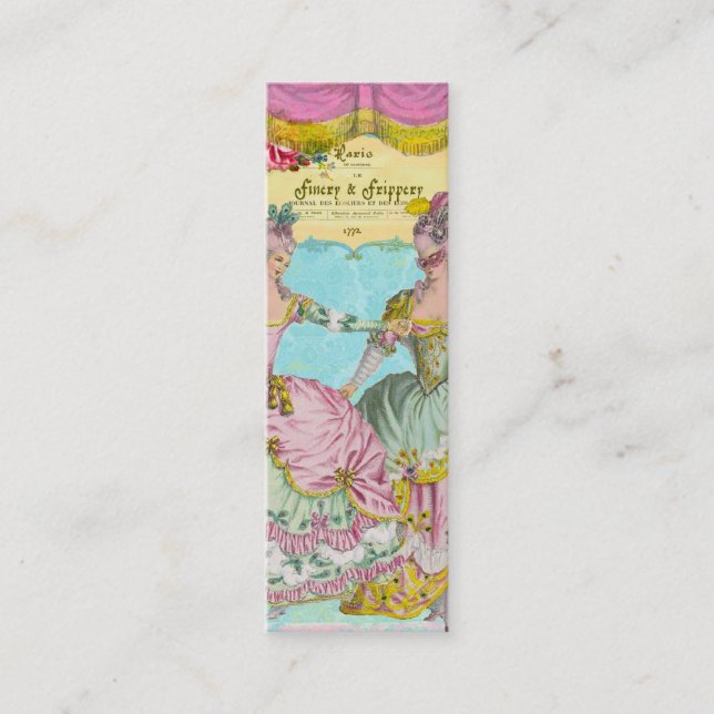 Finery and Frippery Business Cards (Front)