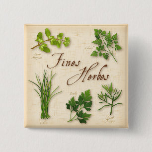 Fines Herbes Button