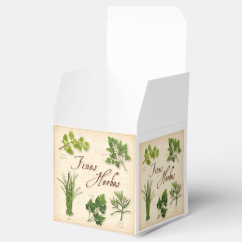 Fines Herbes Favor Box