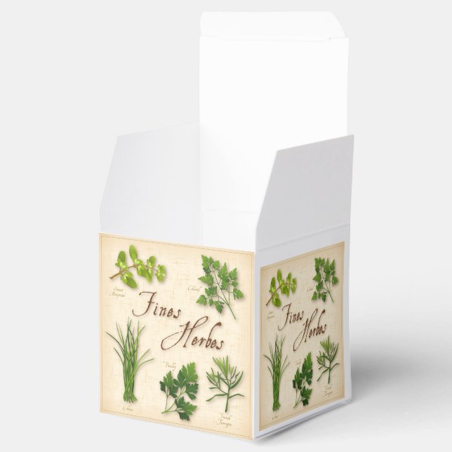 Fines Herbes Favor Box (Opened)
