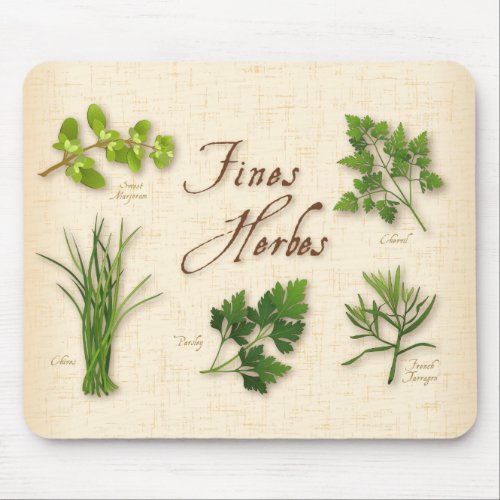 Fines Herbes Mouse Pad