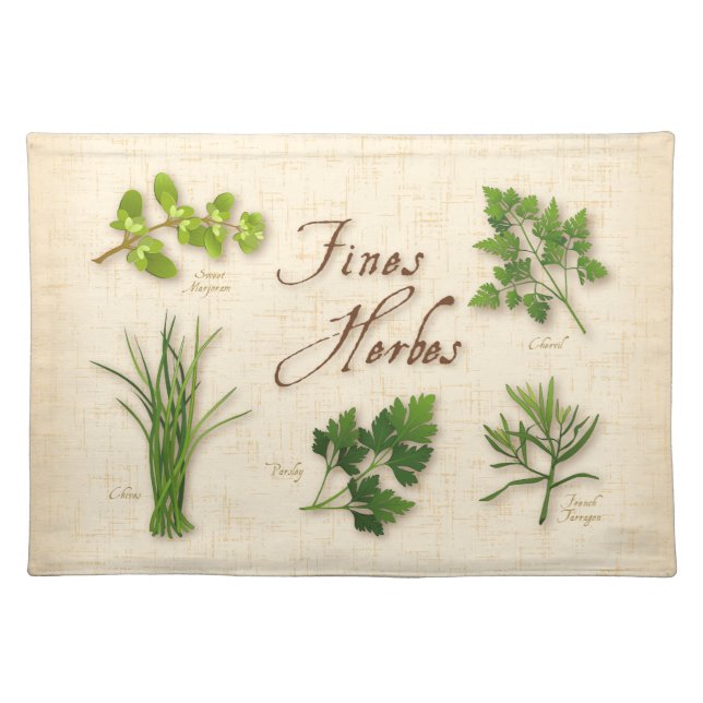 Fines Herbes, Placemat (Front)