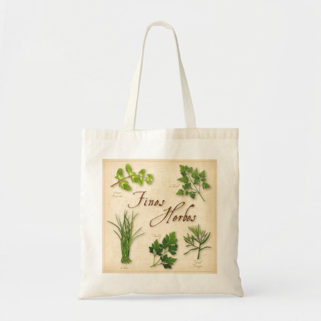 Fines Herbes Tote Bag (Front)