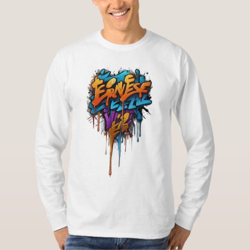  Finesse Elite Graffiti T_Shirt