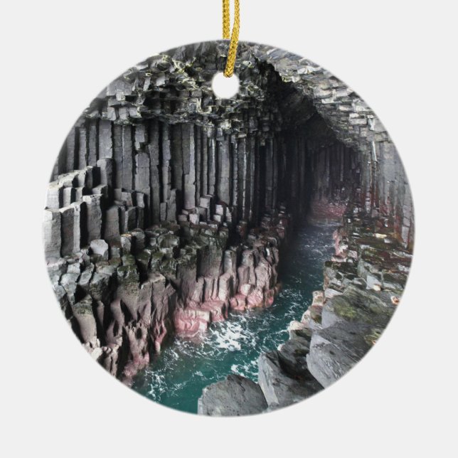 FINGALS CAVE CERAMIC ORNAMENT (Front)