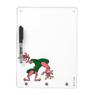 Finger Dancing Key Holder and Pen Dry-Erase Board