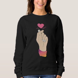 Finger Heart K-Pop Shirt Korean KPop Merchandise