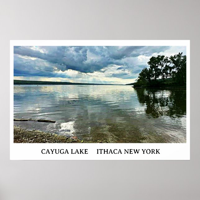 FINGER LAKES CAYUGA LAKE    POSTER (Front)