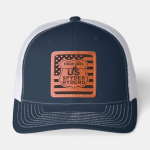 Finger Lakes Chapter - Leather Patch Hat 03