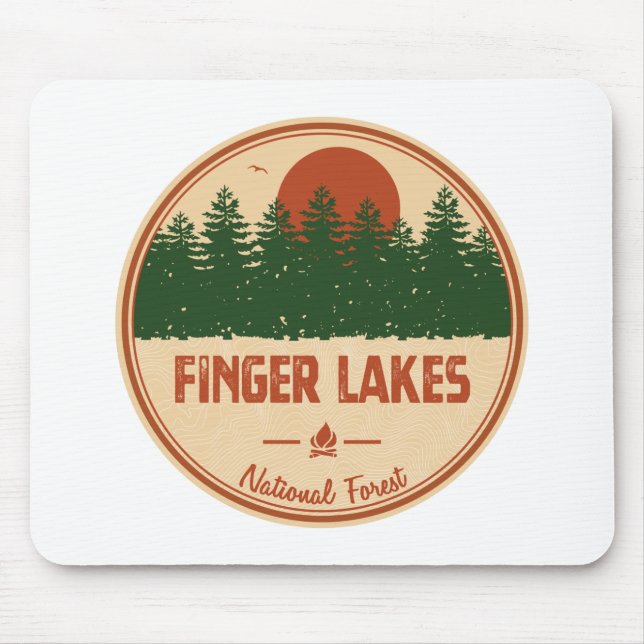 Finger Lakes National Forest Mouse Pad (Front)