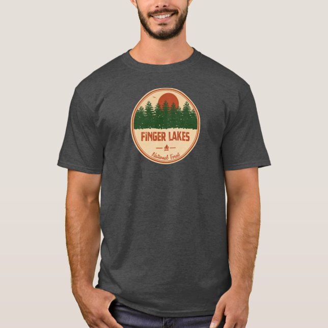 Finger Lakes National Forest T-Shirt (Front)