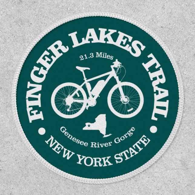 Finger Lakes Trail (MTB)  Patch (Front)