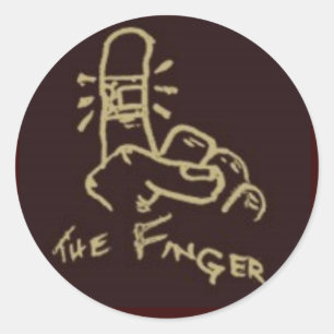 Finger Logo Sticker