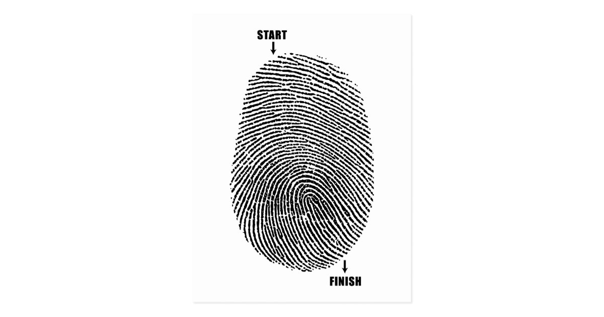 Finger Maze Postcard Zazzle Finger Maze Postcard Zazzle