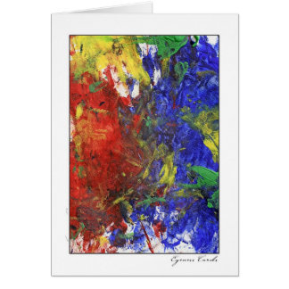 Finger Painting One Cards