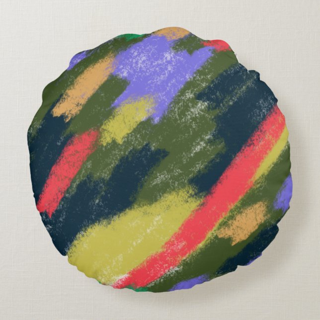 Finger Painting Pillow (Back)