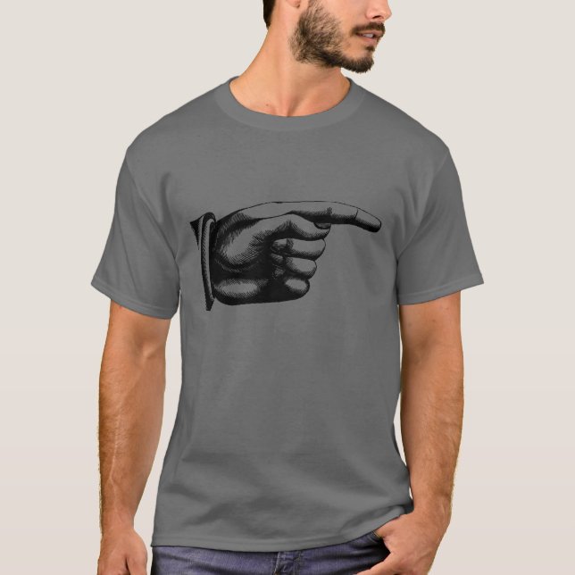 Finger_Pointing_027 T-Shirt (Front)