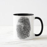 Finger Print Mug at Zazzle