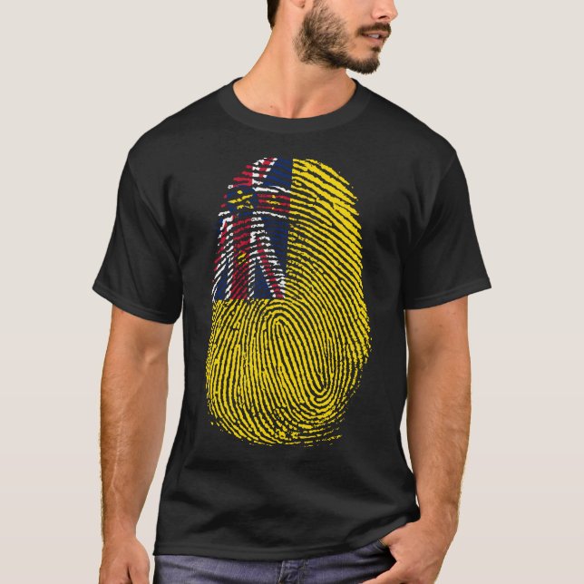 Finger Print - Niue T-Shirt (Front)