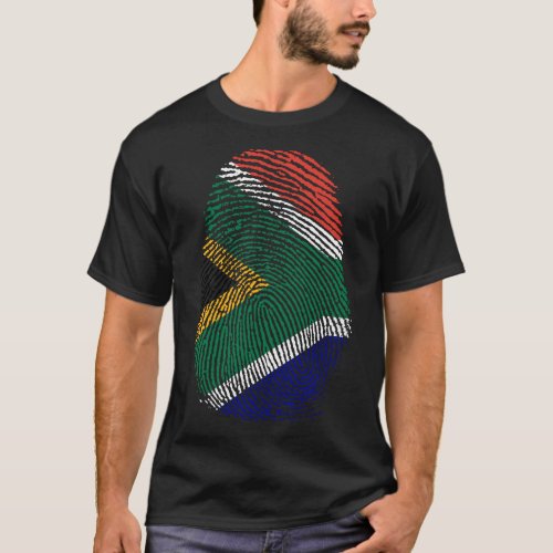 Finger Print _ South Africa T_Shirt