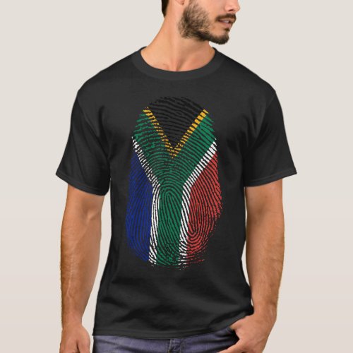 Finger Print _ South Africa T_Shirt
