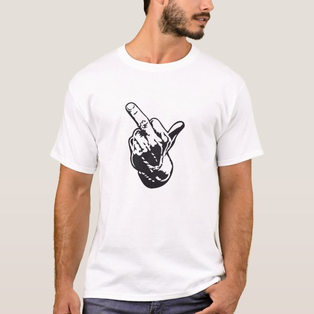 Finger salute T-Shirt (Front)