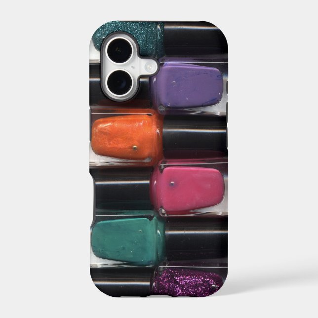 Fingernail Polish Iphone Case (Back)