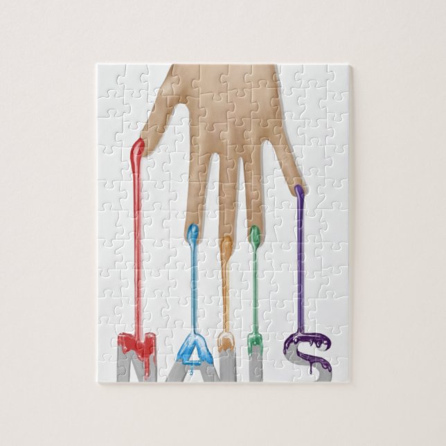 Fingernails Jigsaw Puzzle (Vertical)