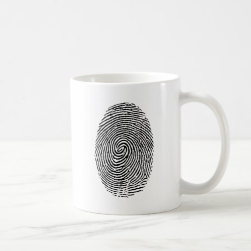 Fingerprint Coffee Mug