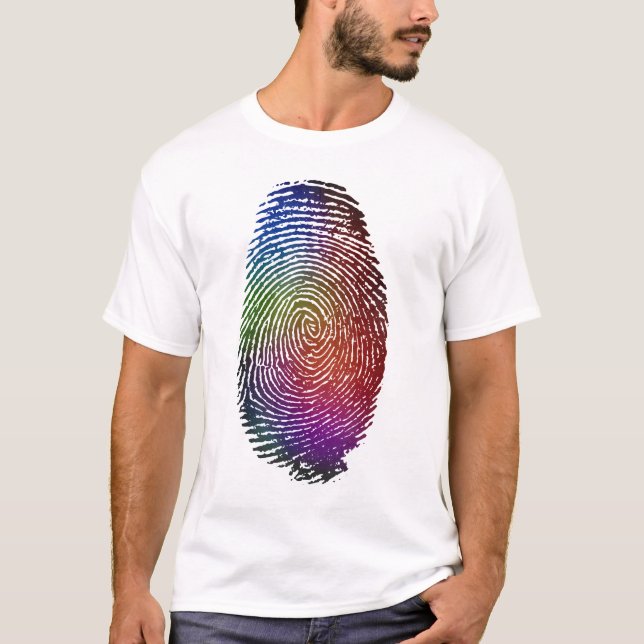 Fingerprint Color T-Shirt (Front)