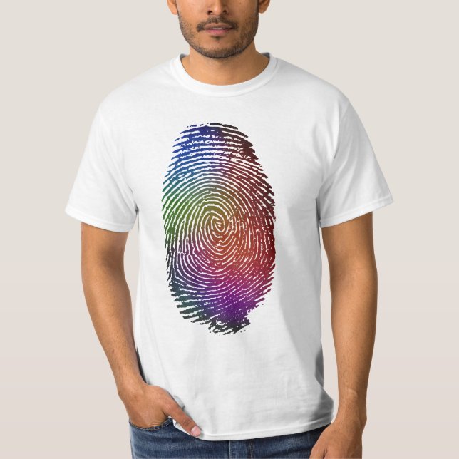 Fingerprint Color T-Shirt (Front)
